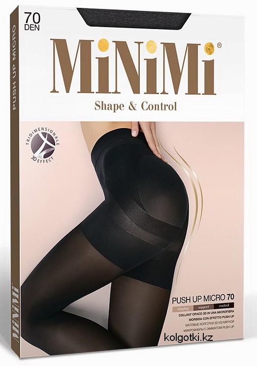 Колготки моделирующие из мягкой микрофибры PUSH UP MICRO 3D 70/140