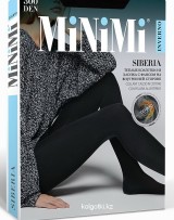 Колготки хлопок с флисом 300 den с термо эффектом SIBERIA 300