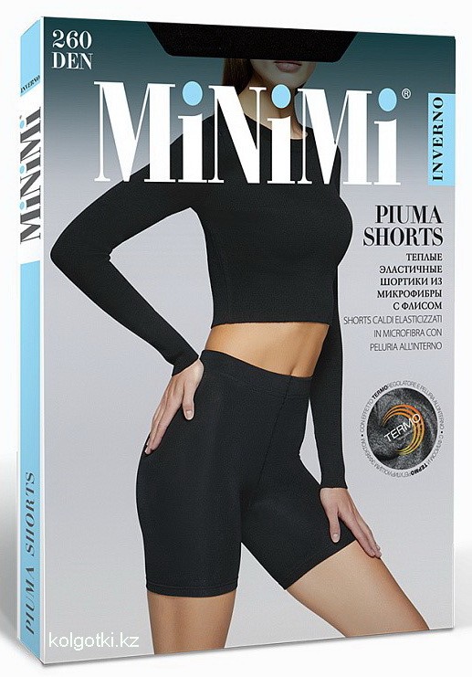 Шортики из микрофибры с флисом PIUMA 260 shorts