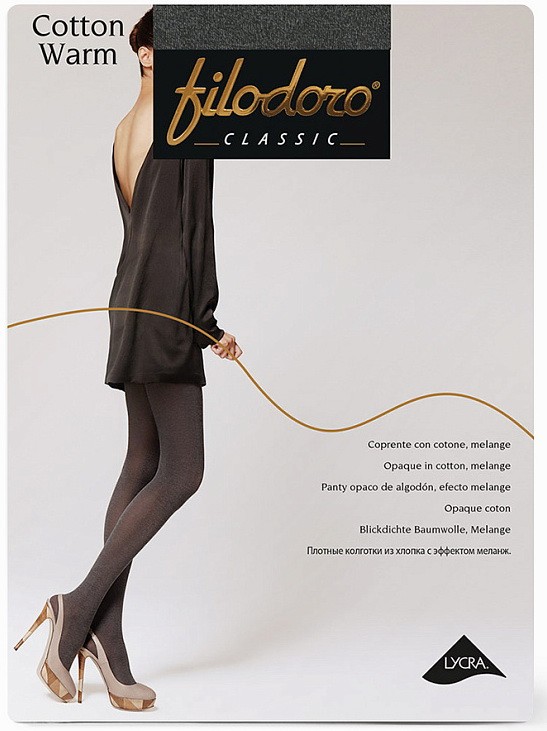Колготки с хлопком COTTON WARM 