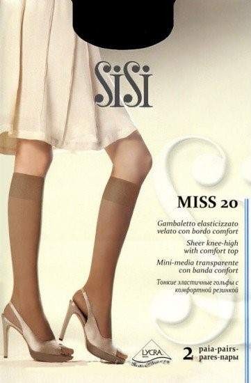 Гольфы 20 ден Miss 20 (две пары)