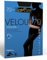 Колготки большого размера из микрофибры 70 ден Velour 70 XL
