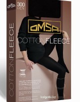 Колготки из хлопка с флисом и термоэффектом COTTON FLEECE 300