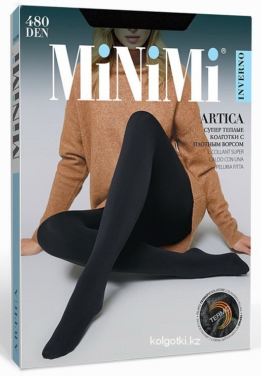 Колготки ARTICA 480 den на «меху», с термоэффектом